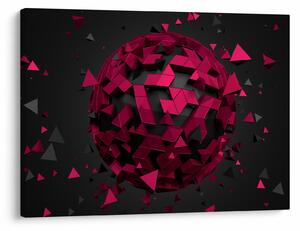 Obraz 3D abstrakcie (70x50 cm)
