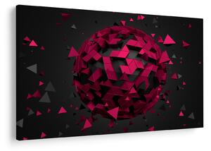 Obraz 3D abstrakcie (90x60 cm)