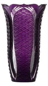 Bohémia Crystal Váza Ankara fialová 310mm