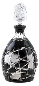 Bohemia Crystal Fľaša Mars čierna 700ml