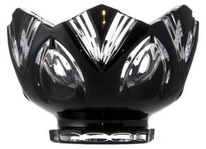 Bohémia Crystal Misa Lotos čierna 104mm