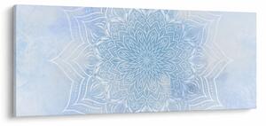Obraz - Zimná mandala (120x50 cm)