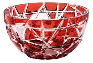 Bohémia Crystal Misa Mars rubínová 116mm