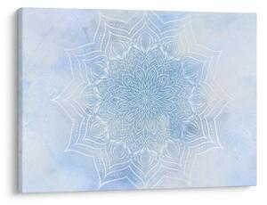 Obraz - Zimná mandala (70x50 cm)
