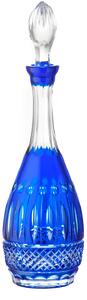Bohemia Crystal Fľaša Tomy modrá 900ml