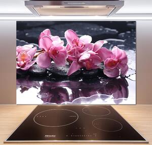 Panel do kuchyne Ružová orchidea pl-pksh-100x70-f-28903356