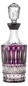 Bohemia Crystal Fľaša Tomy fialová 750ml