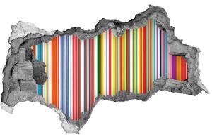 Diera 3D fototapeta na stenu Farebné pruhy nd-b-63545151