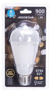 LED Žiarovka ST64 E27/8W/230V 2700K - Aigostar