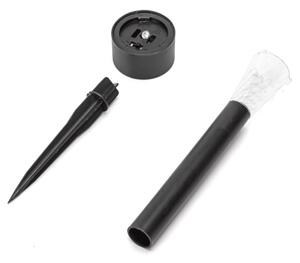 Aigostar - LED solárne svietidlo LED/2V IP44 40 mAh čierne