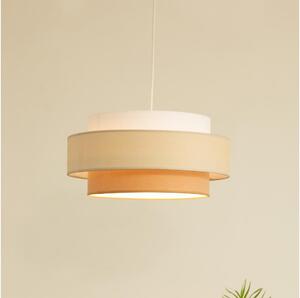 Brilagi - Luster na lanku RESNA 1xE27/60W/230V priemer 40 cm krémová/béžová