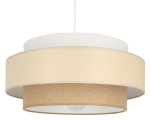 Brilagi - Luster na lanku RESNA 1xE27/60W/230V priemer 40 cm krémová/béžová