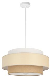 Brilagi - Luster na lanku RESNA 1xE27/60W/230V priemer 40 cm krémová/béžová