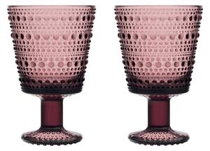 Iittala Poháre Kastehelmi 0,26l, 2ks, ružové calluna