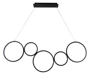 Brilagi - LED závesný luster ECHO na lankách LED/60W/230V 4000K 100 cm čierny