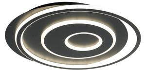 Brilagi - LED stmievateľné stropné svietidlo IRIS LED/83W/230V 46x50 cm čierne + diaľkové ovládanie