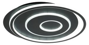 Brilagi - LED stmievateľné stropné svietidlo IRIS LED/83W/230V 46x50 cm čierne + diaľkové ovládanie