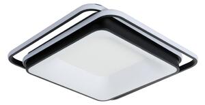 Brilagi - LED stmievateľné stropné svietidlo FLARE LED/102W/230V 50x50 cm čierne + diaľkové ovládanie