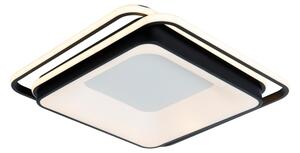 Brilagi - LED stmievateľné stropné svietidlo FLARE LED/102W/230V 50x50 cm čierne + diaľkové ovládanie
