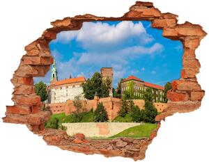 Diera 3D v stene na stenu Krakov, poľsko nd-c-74616787