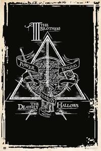Plagát, Obraz - Harry Potter - Symbol darov smrti