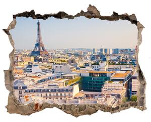 Fototapeta díra na zeď 3D nálepka Paríž nd-k-80291148