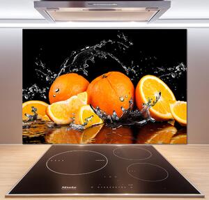 Panel do kuchyne Pomaranče a voda pl-pksh-100x70-f-89166041