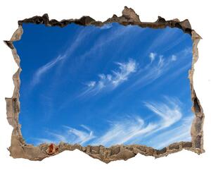 Nálepka fototapeta 3D výhled Modrá obloha nd-k-73766463