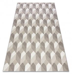 Koberec Floorlux sizal flat 48624/686 3D kocky