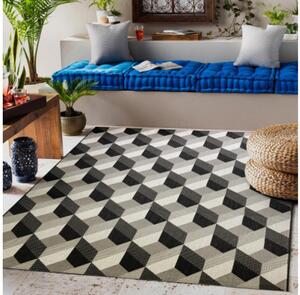 Koberec Floorlux sizal flat 48624/690 3D kocky