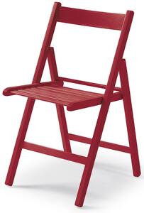 MERCURY skládací stolička SMART červená