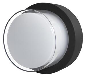 ITALUX OWL-3062-4K Rosta vonkajšie nástenné svietidlo LED D160mm 12W/755lm 4000k IP54 čierna, biela