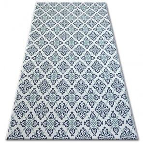 Koberec COLOR 19246/969 SISAL Kvety biely