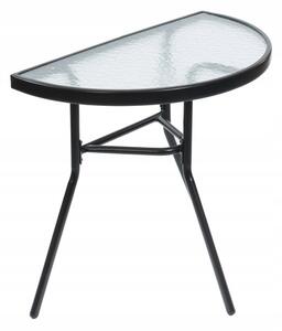 Záhradný / balkónový stolík BALCONA čierny