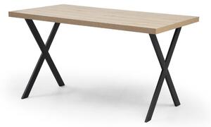 Jedálenský stôl Mibeku (dub) (pre 4 osoby). Vlastná spoľahlivá doprava až k Vám domov. 1093699