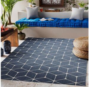 Koberec SIZAL FLAT 48721/591 Kocky 3D nebeský