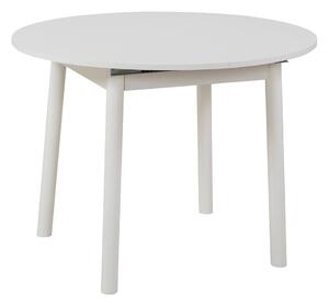Rozkladací jedálenský stôl Duvasa 5 (biela) (pre 4 osoby). Vlastná spoľahlivá doprava až k Vám domov. 1093746