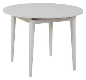 Rozkladací jedálenský stôl Nidupo 2 (biela) (pre 4 osoby). Vlastná spoľahlivá doprava až k Vám domov. 1093751