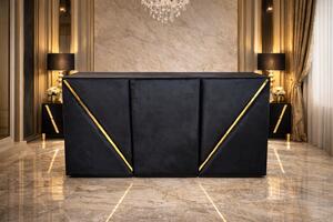 Komoda BETKA, Rozmer: 160x90x50, Farba: Piano 25