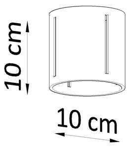 Stropné svietidlo INEZ 1xG9/40W/230V šedá