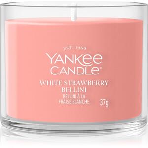 Yankee Candle White Strawberry Bellini votívna sviečka 37 g