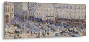 Obraz - Camille Pissarro, The Place du Havre, reprodukcia (120x50 cm)