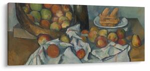 Obraz - Paul Cezanne, The Basket of Apples, reprodukcia (120x50 cm)