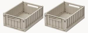 Skladacie boxy Weston, 2 ks