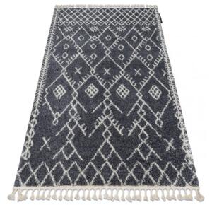 Koberec BERBER TANGER B5940 sivý / biely Fredzle berber marokánsky