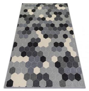 Koberec HEOS 78537 sivý / krém HEXAGON