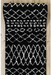 Behúň BERBER ETHNIC G3802 čierny Fredzle berber marokánsky