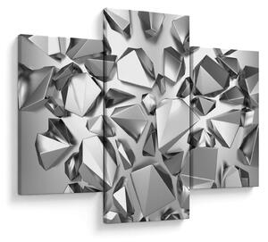Obraz 3D abstrakcie (90x60 cm)