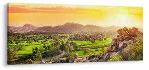 Obraz Hampi údolí v Indii (120x50 cm)