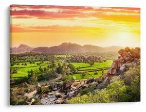 Obraz Hampi údolí v Indii (70x50 cm)